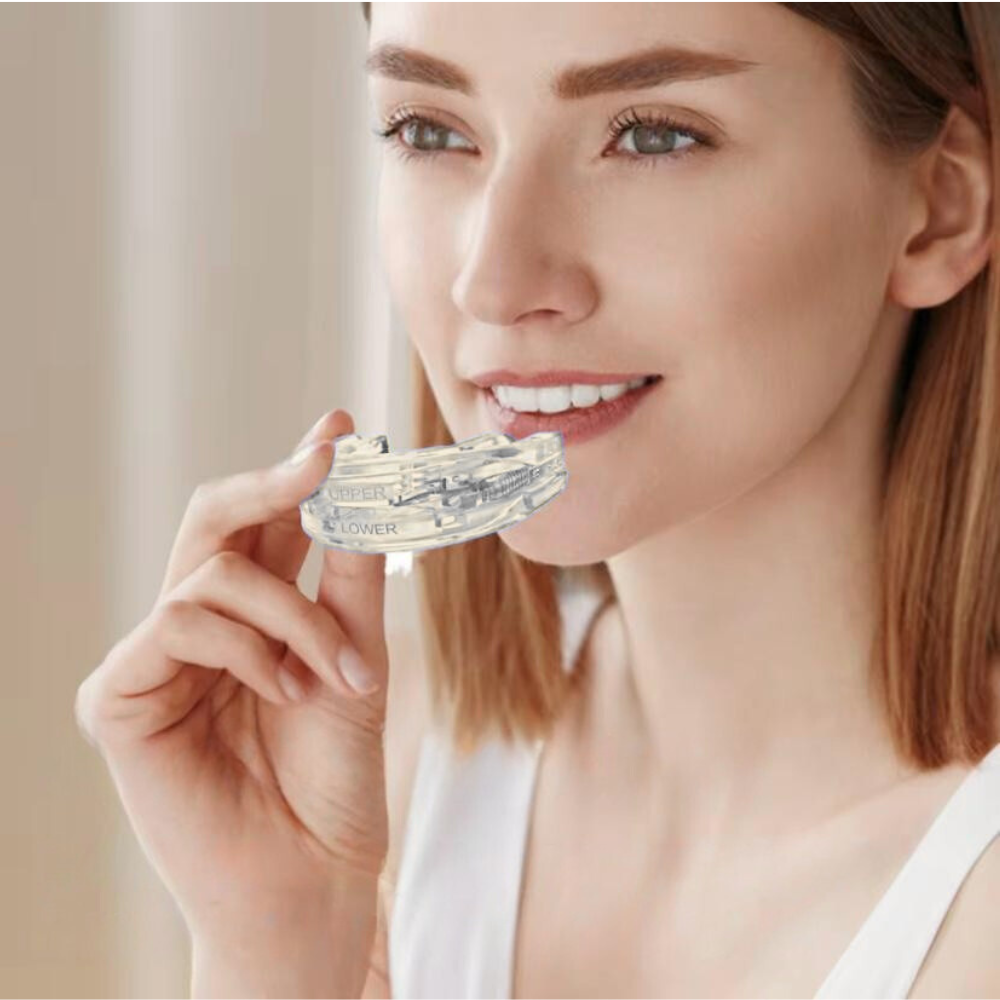 Protector Bucal Nocturno Anti-Ronquidos y Bruxismo Ajustable