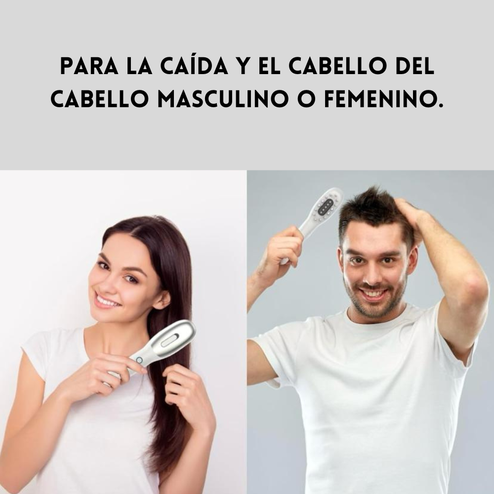 Cepillo Masajeador Eléctrico para El Cuero Cabelludo 2 en 1